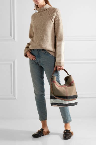 burberry hobo bag net a porter|burberry shoulder bag outlet.